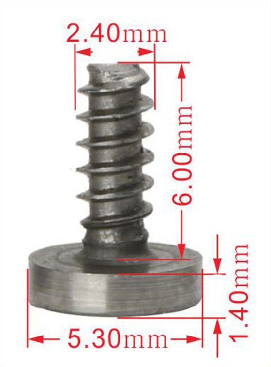平頭螺絲如何測量