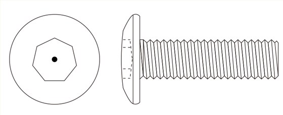 防盜機(jī)絲螺絲